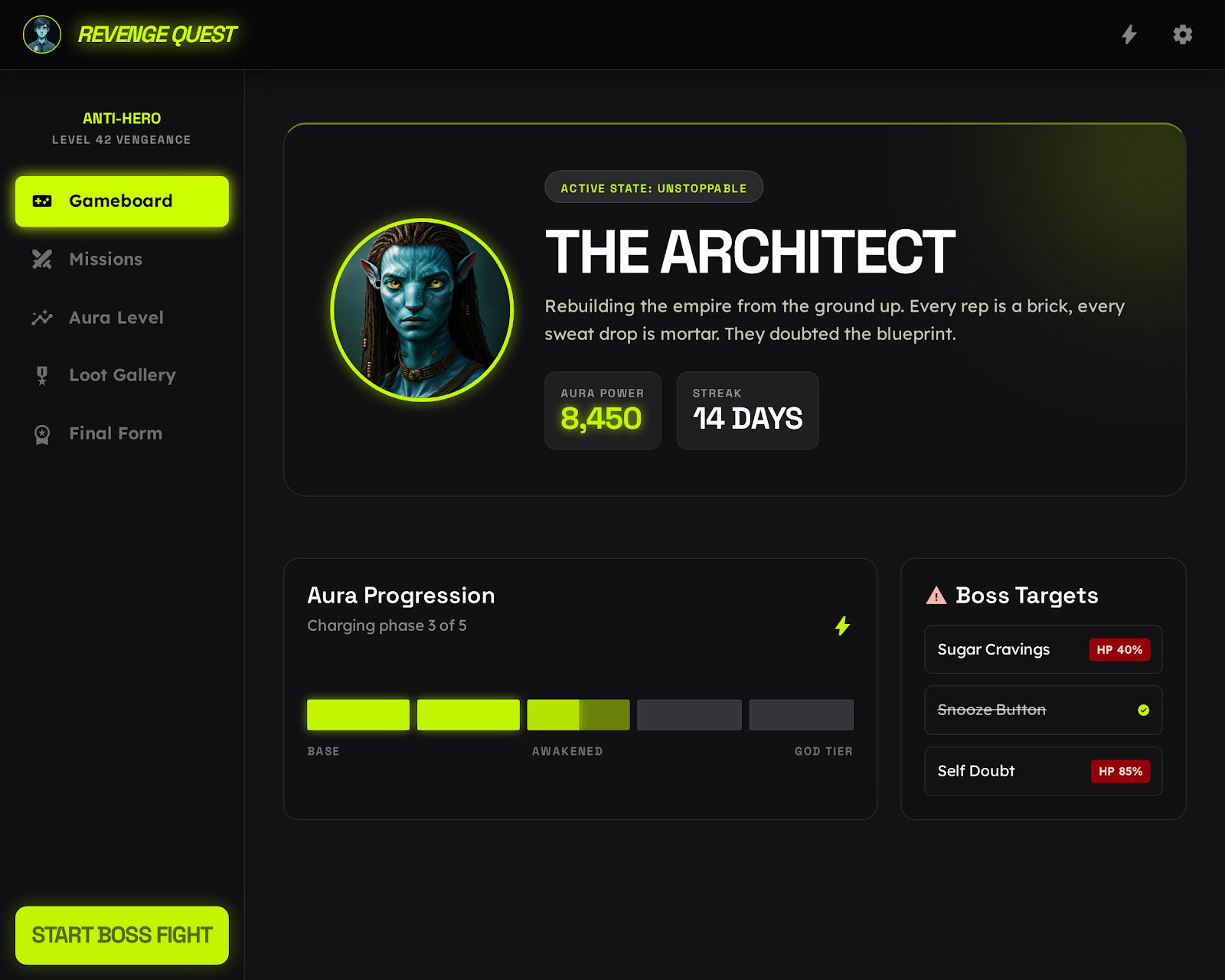 Revenge Body Quest preview